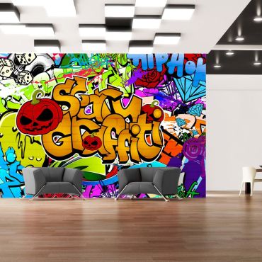 Wallpaper - Scary graffiti