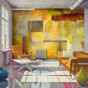 Wallpaper - Orange Hue of Art Expression 