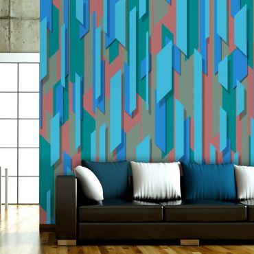 Wallpaper - Blue lagoon 50x1000