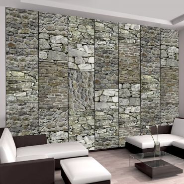 Wallpaper - Gray stones 50x1000
