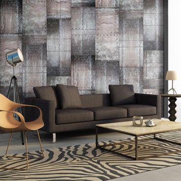 Wallpaper - Brass wall 50x1000