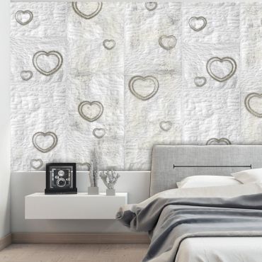 Wallpaper - Paper Heart 50x1000