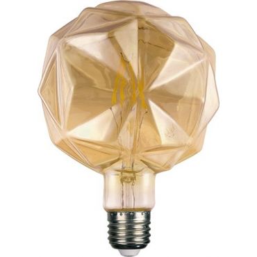 LED lamp Filament E27 Lilac 6W 2700K Dimmable Amber