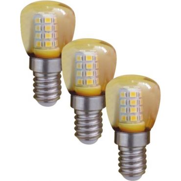 LED lamp E14 Mini 1W Yellow 3pcs