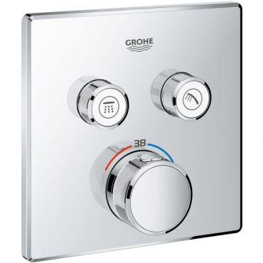 Thermostatic built-in battery 2 output Grohe ΙΙ