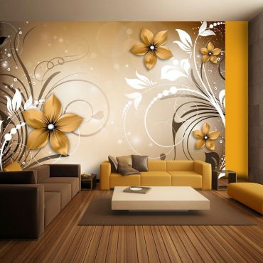 Self-adhesive photo wallpaper - Brown rhapsody