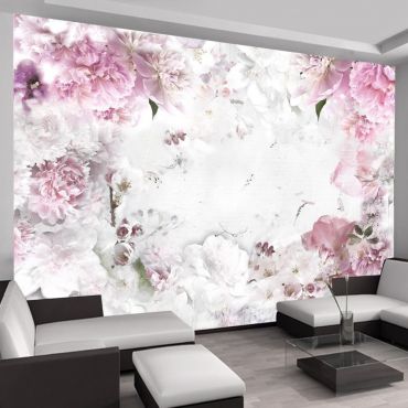 Self-adhesive photo wallpaper - Dancing peonies