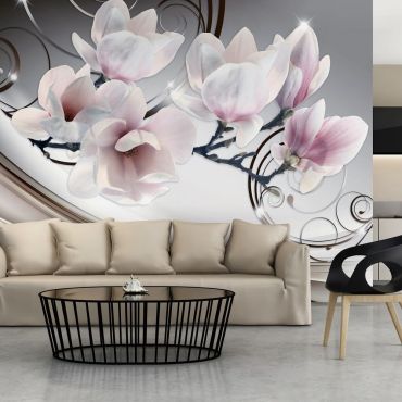 Self-adhesive photo wallpaper - Beauty of Magnolia