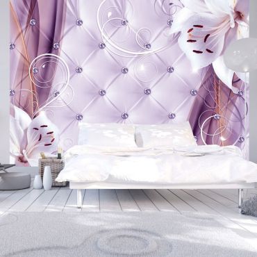 Self-adhesive photo wallpaper - Lily and Violet