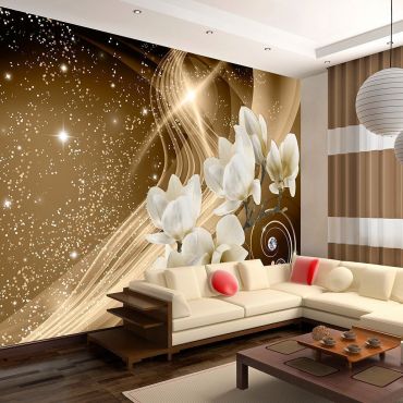 Self-adhesive photo wallpaper - Golden Milky Way