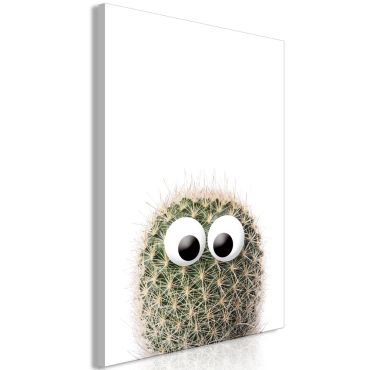 Πίνακας - Cactus With Eyes (1 Part) Vertical