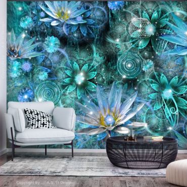 Self-adhesive photo wallpaper - Water Lilies