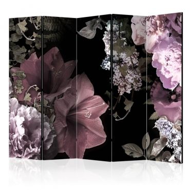 5-part divider - Flowers from the Past II [Room Dividers]