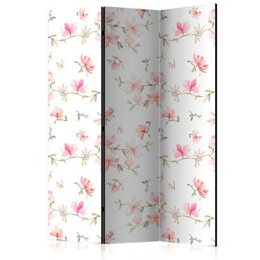 3-part divider - Fresh Magnolias [Room Dividers]