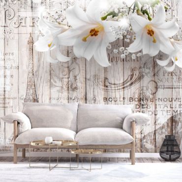 Self-adhesive photo wallpaper - Parisian Lilies