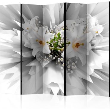 Διαχωριστικό με 5 τμήματα - Floral Explosion II [Room Dividers]