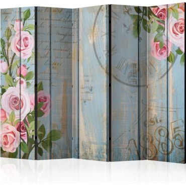 Partition with 5 sections - Vintage garden III [Room Dividers]
