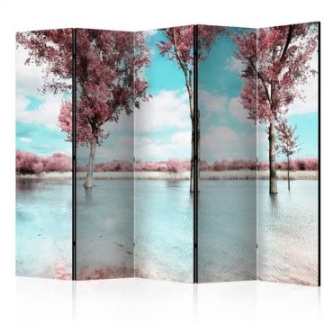 5-part divider - Autumn scenery II [Room Dividers]