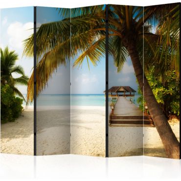 Διαχωριστικό με 5 τμήματα - Paradise beach II [Room Dividers]