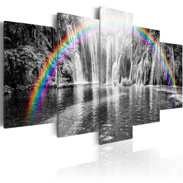 Πίνακας - Rainbow on grays