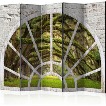 5-part divider - Window to Secret Forest II [Room Dividers]