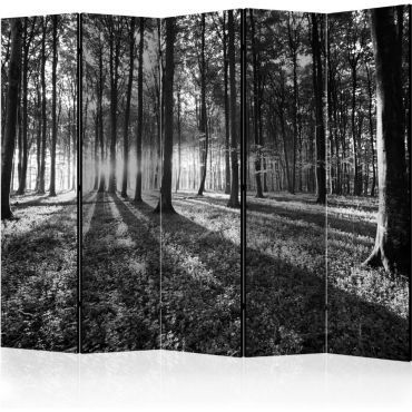 5-part divider - Gray Wilderness II [Room Dividers]