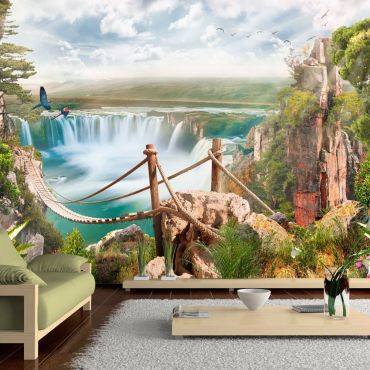 Self-adhesive photo wallpaper - Hidden Paradise