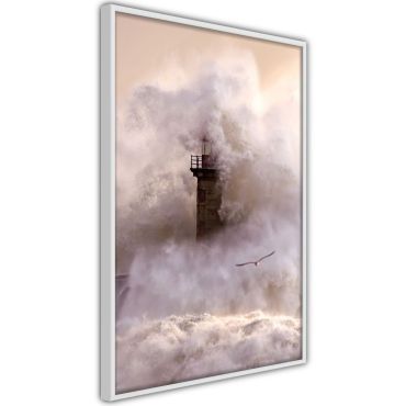 Αφίσα - Lighthouse During a Storm