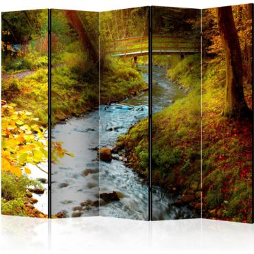 5-part divider - brook (sunrise) II [Room Dividers]