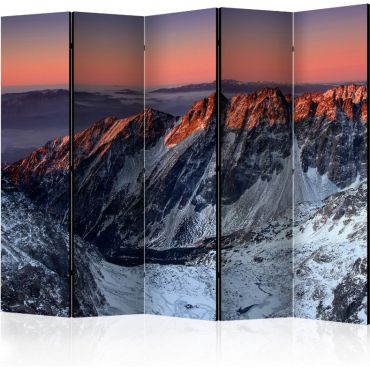 Διαχωριστικό με 5 τμήματα - Beautiful sunrise in the Rocky Mountains II [Room Dividers]