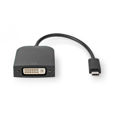Μετατροπέας USB 3.1 Type C σε DVI-D 24 + 1-Pin Nedis CCGP64552BK02