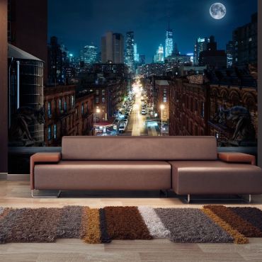 Self-adhesive photo wallpaper - Sleepy New York