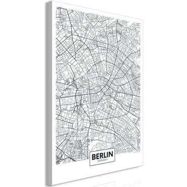 Πίνακας - Map of Berlin (1 Part) Vertical