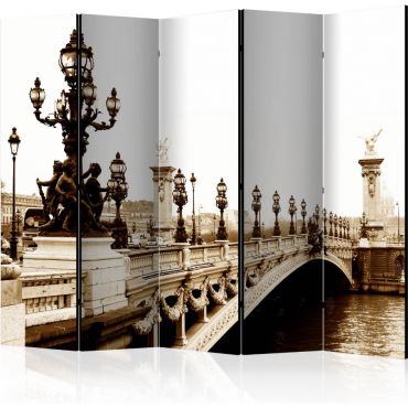 Διαχωριστικό με 5 τμήματα - Alexander III Bridge, Paris II [Room Dividers]