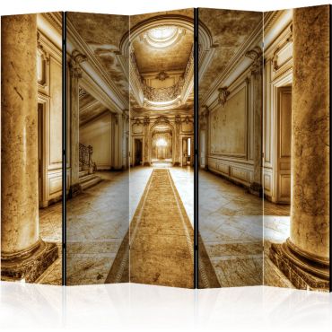 Διαχωριστικό με 5 τμήματα - Mystery marble - sepia II [Room Dividers]