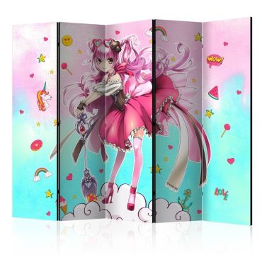 5-section divider - Sorceress Miko II [Room Dividers]