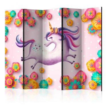 5-section divider - Lithe Unicorn II [Room Dividers]