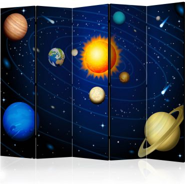 5-part divider - Solar system II [Room Dividers]