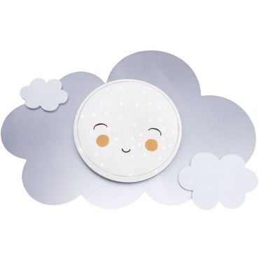Φωτιστικό τοίχου-οροφής LED Elobra Cloud Starlight Smile