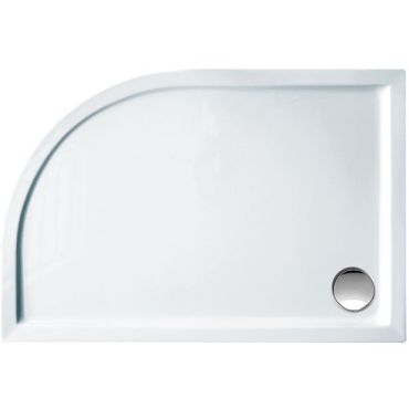 Shower Sirene Extra Flat semicircular