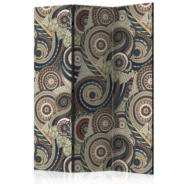 3-partition divider - Posh ornament [Room Dividers]