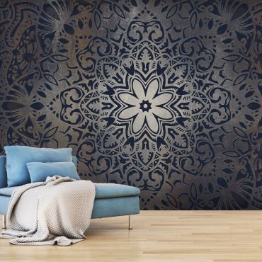 Self-adhesive photo wallpaper - Iron Flowers