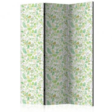 3-part divider - Plants Stained Glass [Room Dividers]