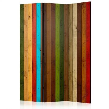 Διαχωριστικό με 3 τμήματα - Wooden rainbow [Room Dividers]