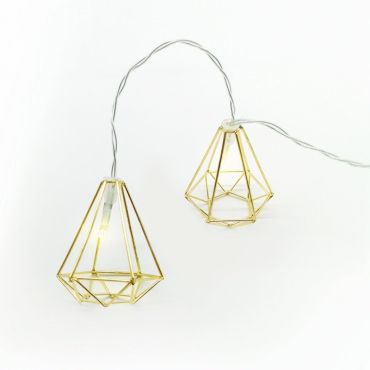 LED λαμπάκια σε σειρά Metal diamond