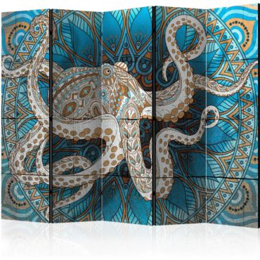 5-part divider - Zen Octopus II [Room Dividers]