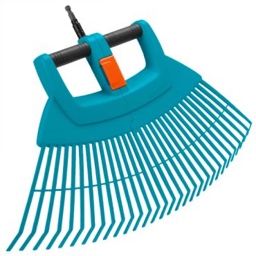 Adjustable plastic Rake Gardena Combi