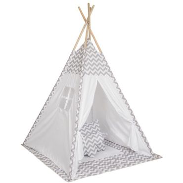 Παιδική σκηνή Baby Adventure Teepee Grey Wave