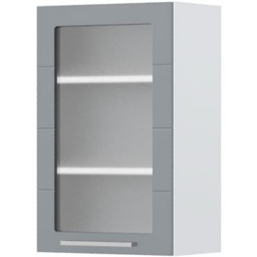 Hanging cabinet Hudson V7-45-1KS with showcase