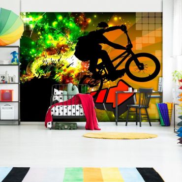 Self-adhesive photo wallpaper - Bicycle Tricks